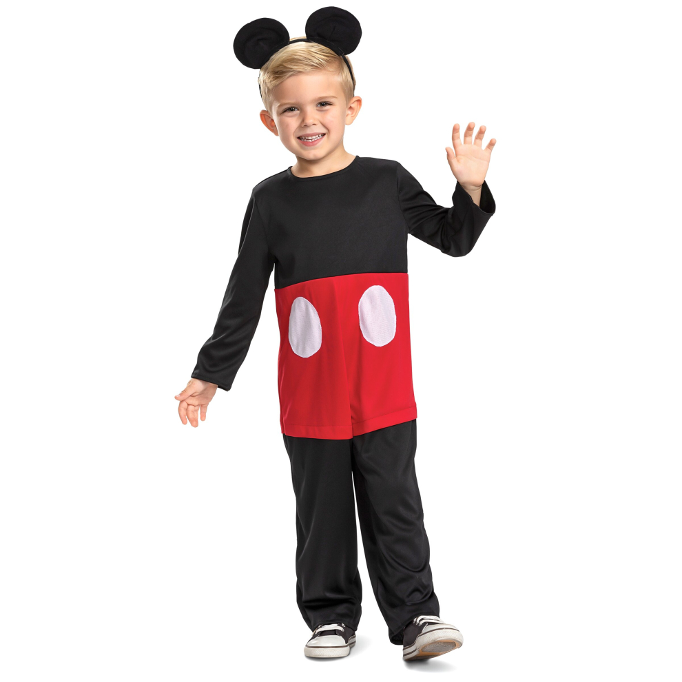 (2 years (84-91 cm)) Children's classic Mickey Mouse costume