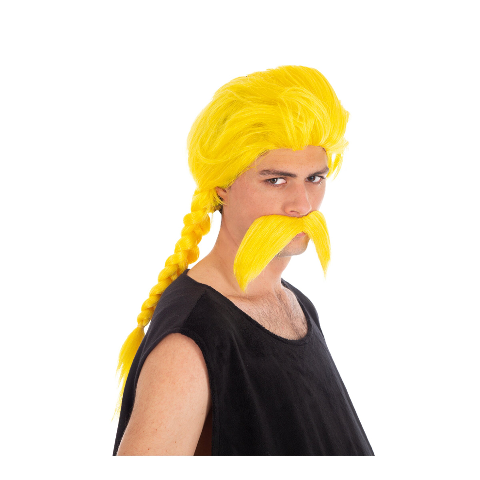 Ordralphabetix Asterix and Obelix wig and mustache