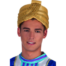 Adult golden sultan hat
