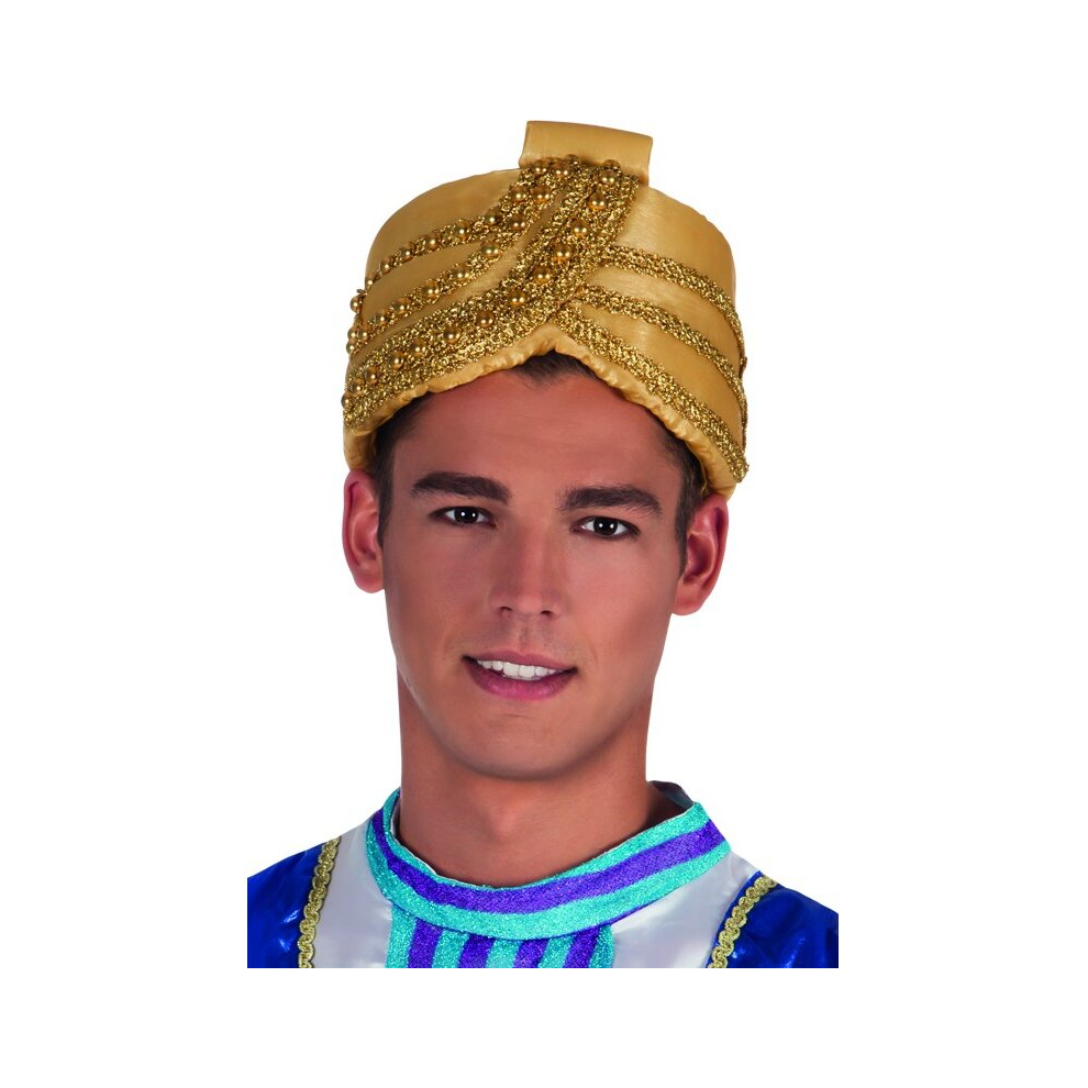 Rubies Adult Sultan Hat Golden