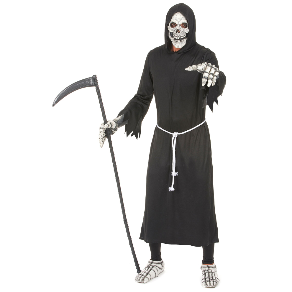 New Rubies Unisex Adult Reaper Halloween Costume Dark