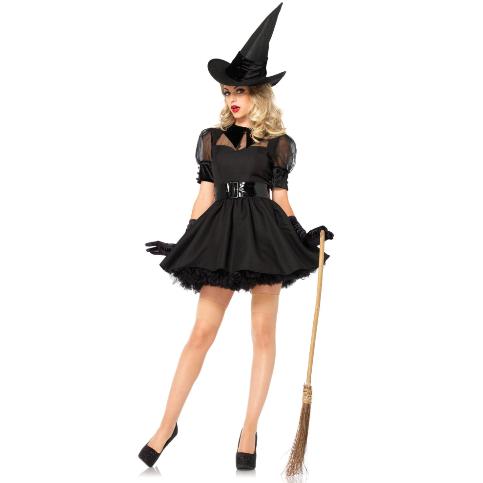 Chic witch costume for women