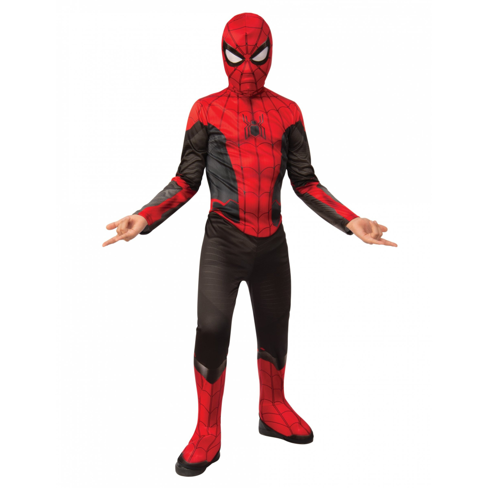 (7 - 8 years (122-128 cm)) Classic Spiderman No Way Home child costume