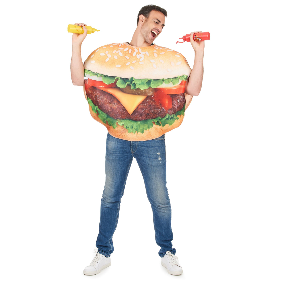 Adult burger costume