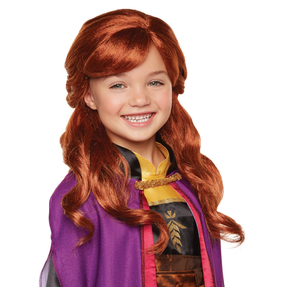 Anna Frozen 2 luxury wig for girls