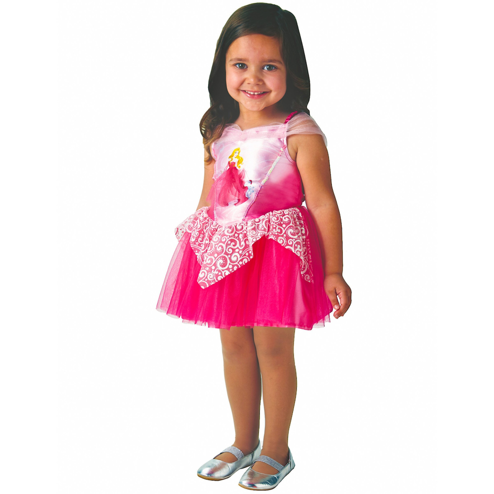 Pink Princess Ballerina Aurora costume for girls