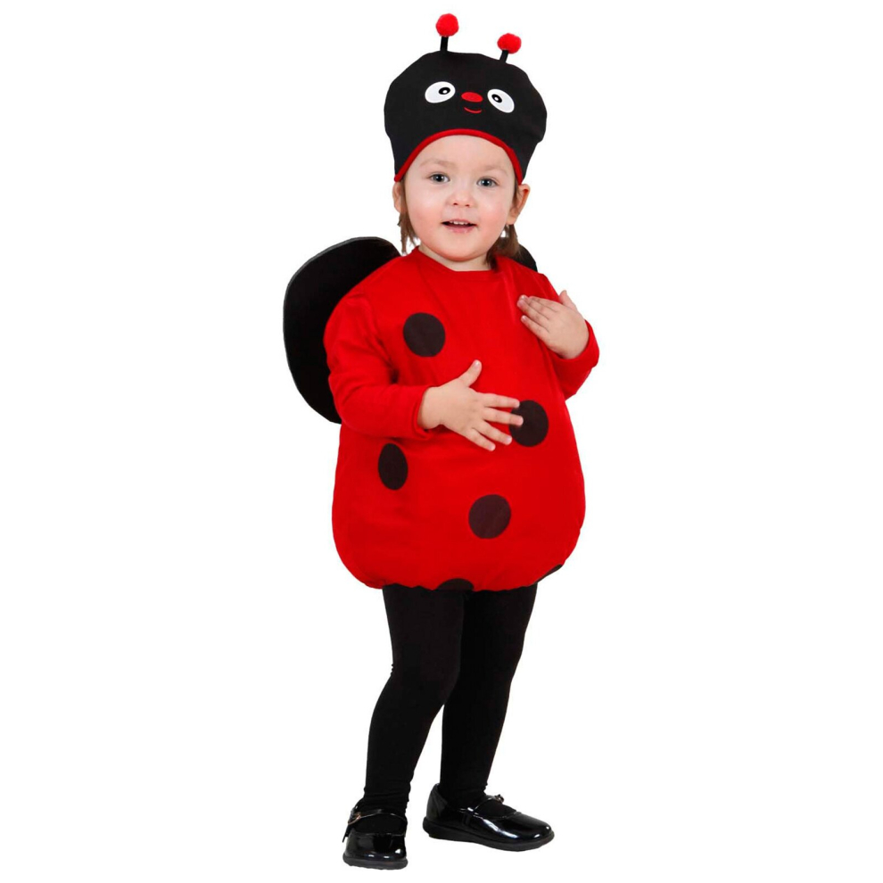 Rubies Girls' Ladybug Puffy Costume