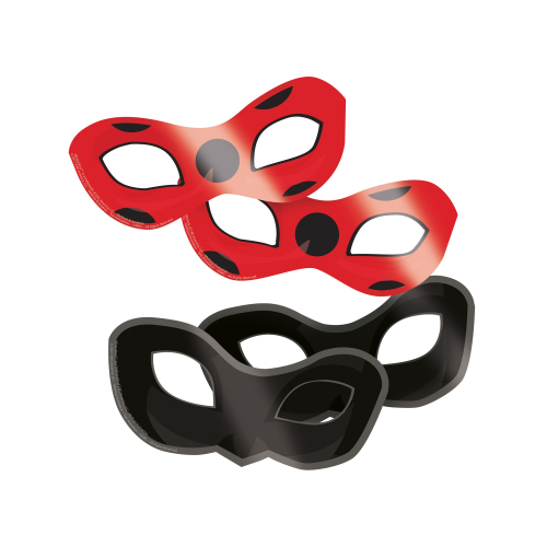 Rubies 8 Ladybug cardboard masks