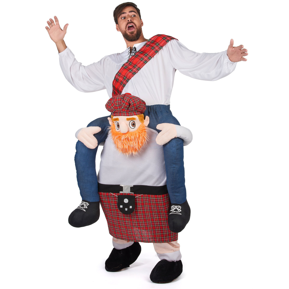 Rubies Men's Costume On Scottish Back For Adults Not,Specified