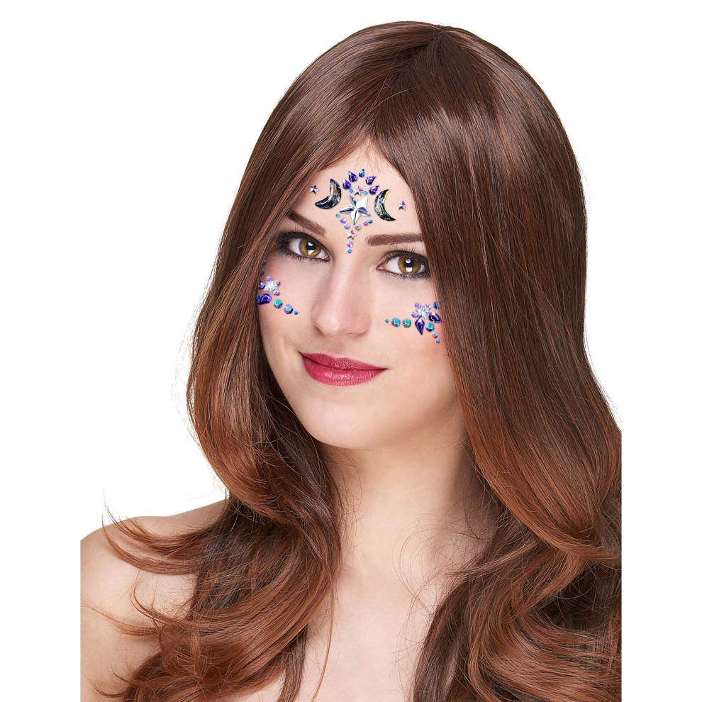 Rubies Lunar Adhesive Face Jewelry Not,Specified