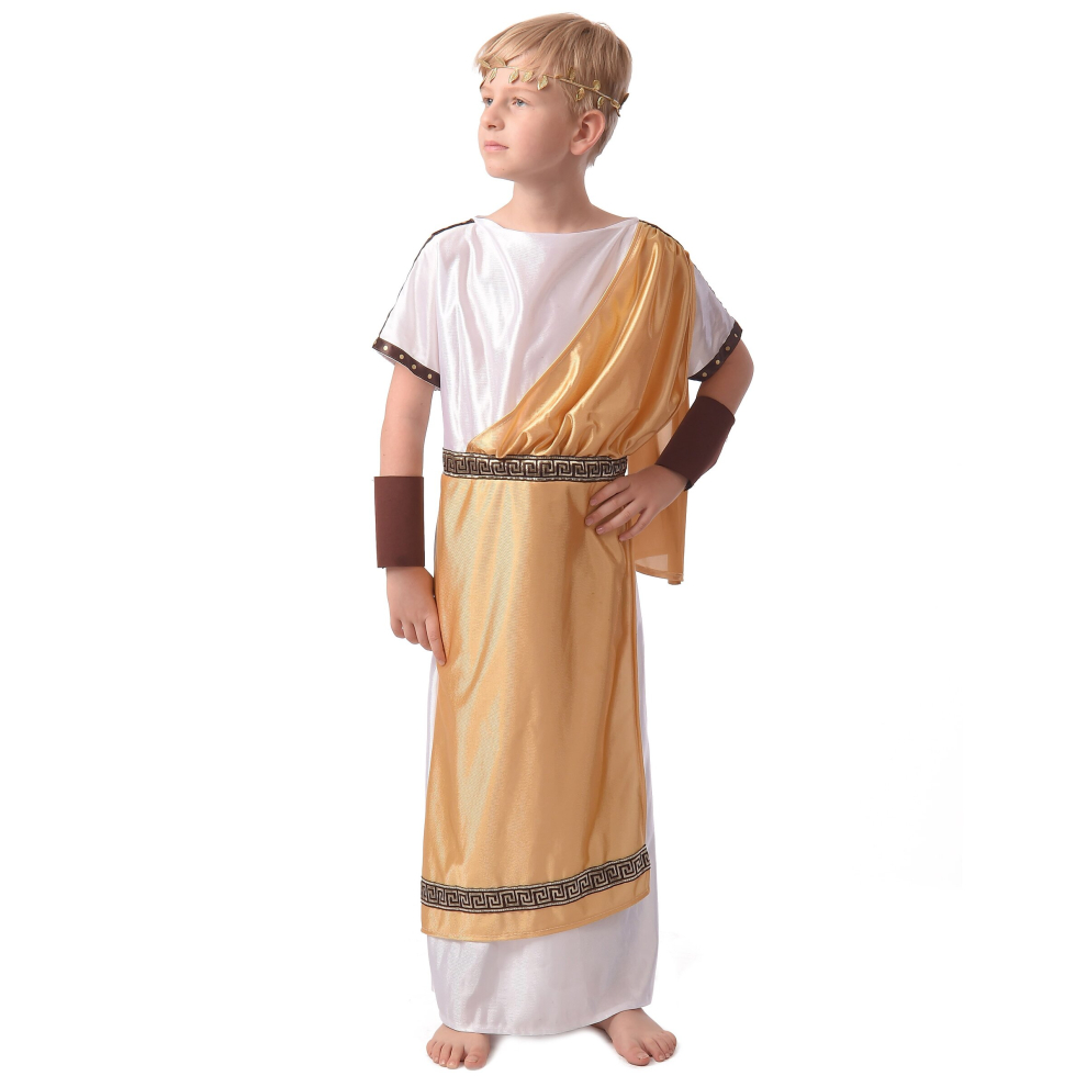 Boy's Gold Roman Costume