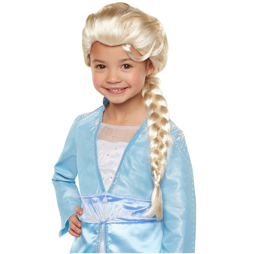 Elsa Frozen 2 luxury wig for girls