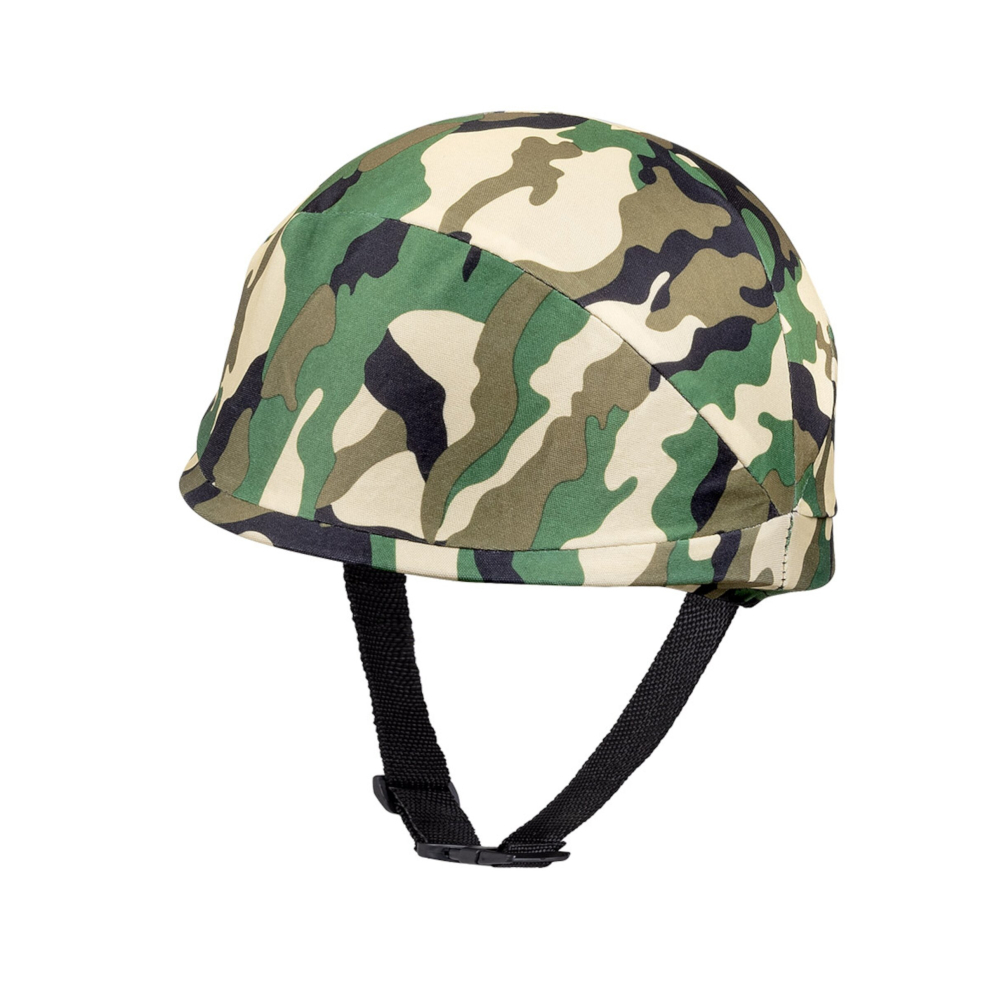 Rubies Adult Camouflage Printed Military Helmet