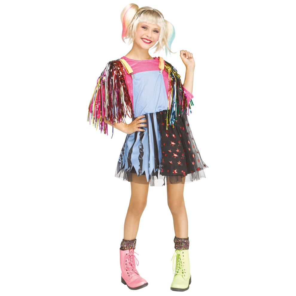 Photos - Fancy Dress Rubies ) Naughty harlequin girl costume (XL 4-6 years (96-116 cm)