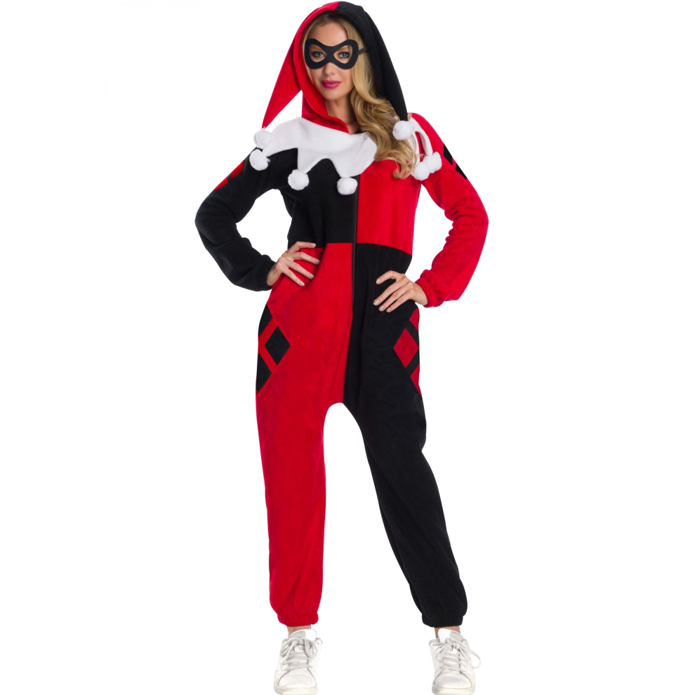 Adult Harley Quinn Jumpsuit Costume