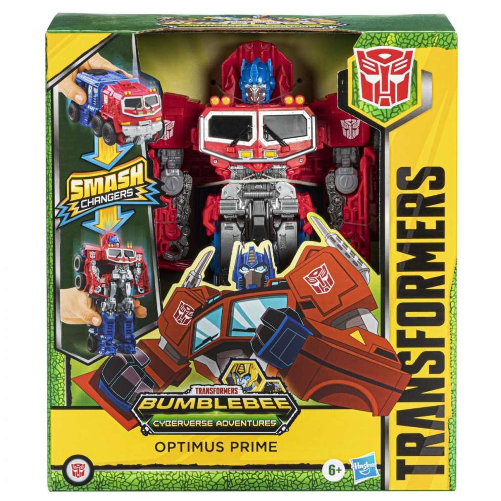 TRANSFORMERS CYBERVERSE SMASH CHANGER OPTIMUS PRIME