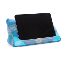 (Blue) Tablet Cushion IPad Holder Tech Accessory Gift
