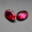 Blood-red Ruby Oval Cut Gemstone Egg Shape Faceted Ruby Gem Multiple Sizes to Choose C62R 6