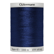 Gutermann No 40 Sulky Rayon Embroidery Thread 1042 - 1000 Metres - each