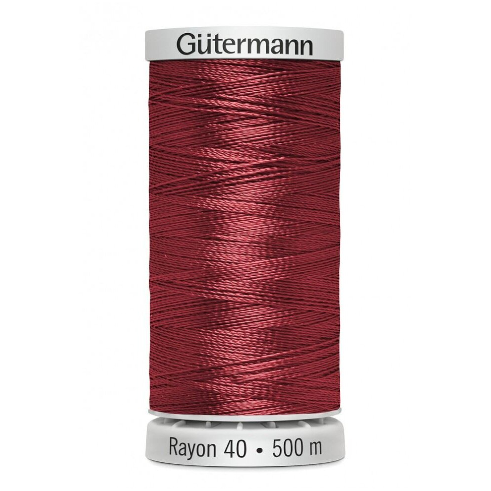 Gutermann No 40 Sulky Rayon Embroidery Thread 1034 - 500 Metres - each