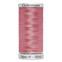 Gutermann No 40 Sulky Rayon Embroidery Thread 1117 - 500 Metres - each