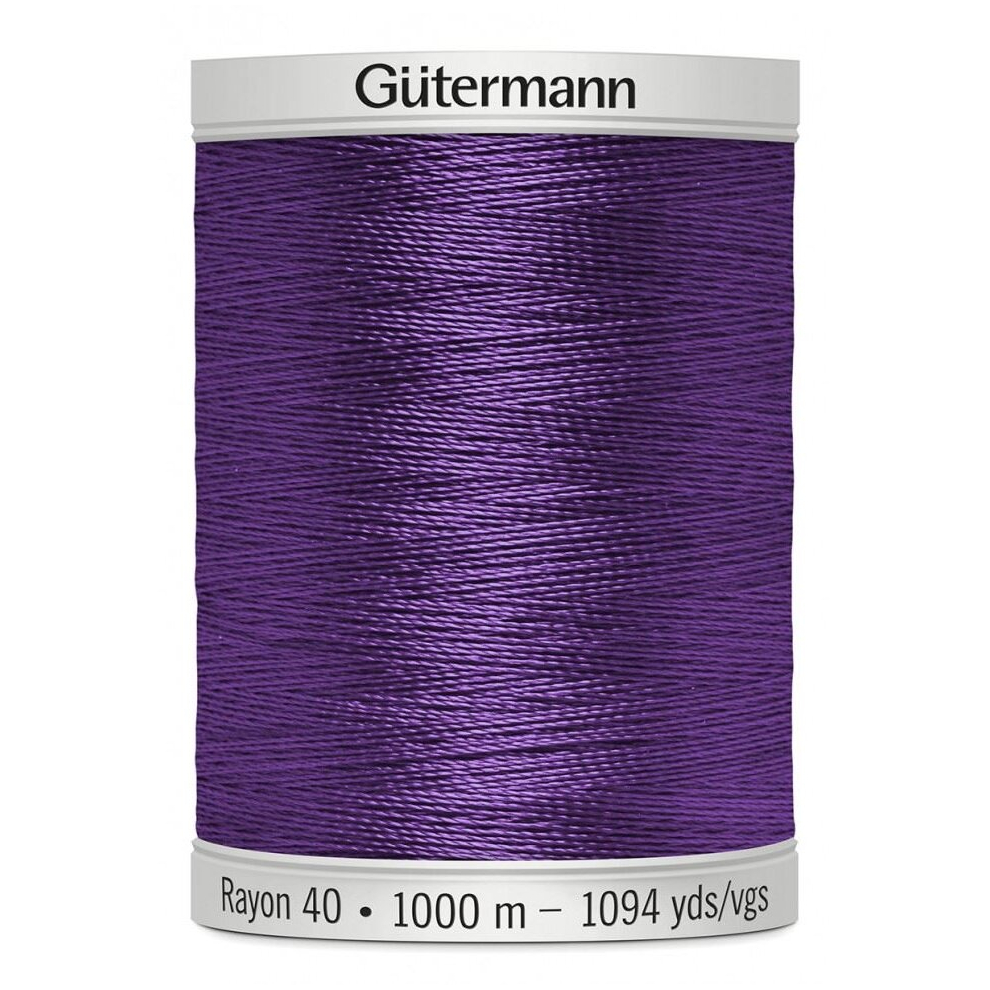 Gütermann Gutermann No 40 Sulky Rayon Embroidery Thread 1122 - 1000 Metres - Each