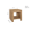 Birlea Oak Lamp Table New Birlera Compton Square Side Table 11