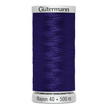 Gutermann No 40 Sulky Rayon Embroidery Thread 1112 - 500 Metres - each
