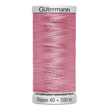 Gutermann No 40 Sulky Rayon Embroidery Thread 1108 - 500 Metres - each