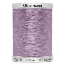 Gutermann No 40 Sulky Rayon Embroidery Thread 1031 - 1000 Metres - each