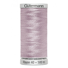 Gutermann No 40 Sulky Rayon Embroidery Thread 1111 - 500 Metres - each