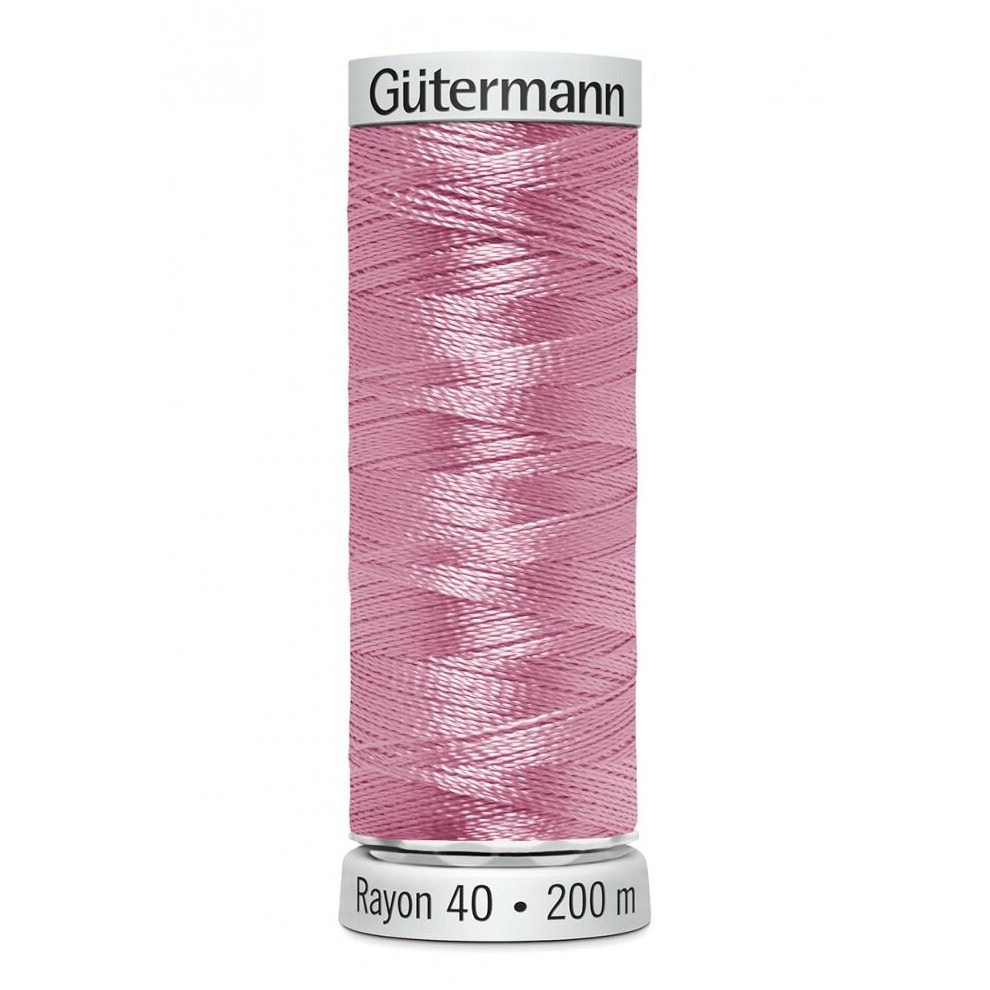 Gütermann Gutermann No 40 Sulky Rayon Embroidery Thread 1121 - 200 Metres - Each