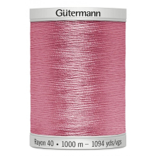 Gutermann No 40 Sulky Rayon Embroidery Thread 1108 - 1000 Metres - each