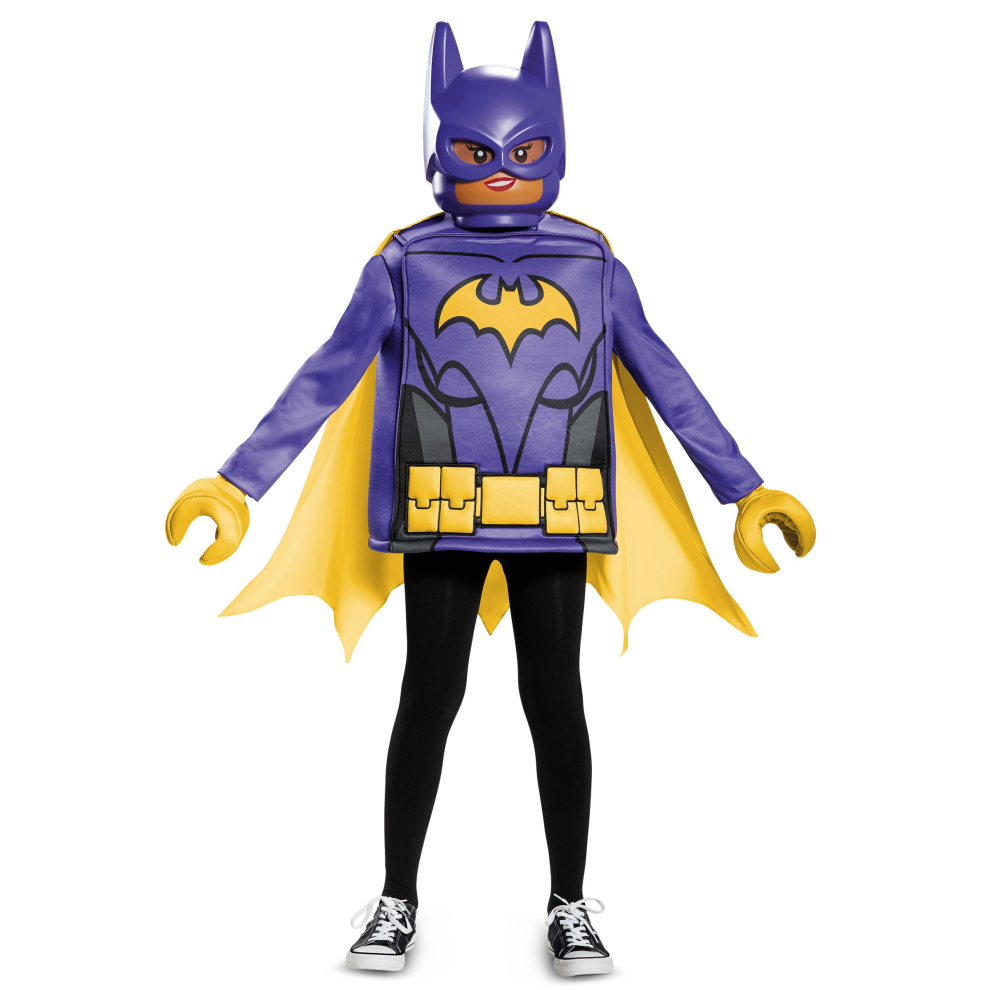 (5 - 6 years (109 - 126 cm))) Classic Batgirl LEGO movie child costume