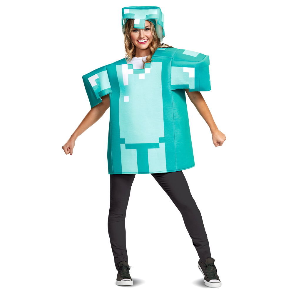 Minecraft armor costume for adults