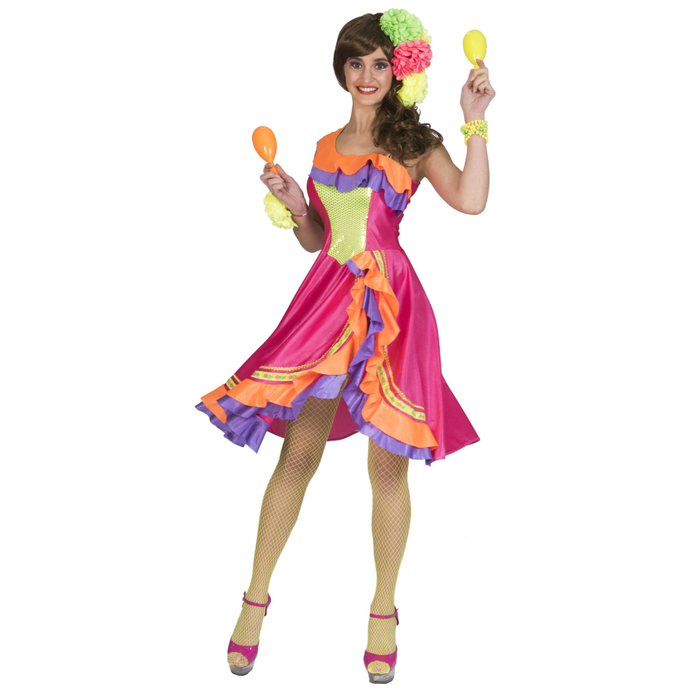 Women's rumba dancer dress costume