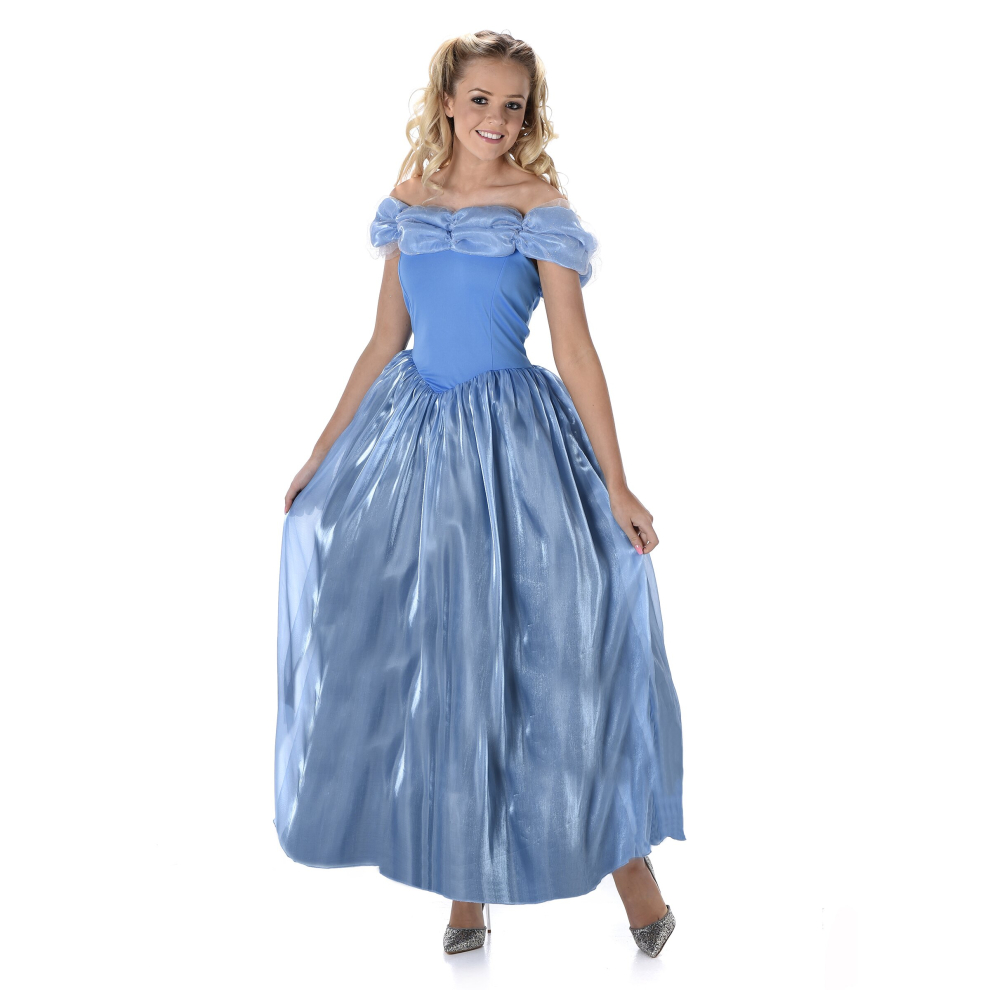 New Rubies Women's (L) Midnight Princess Costume Blue