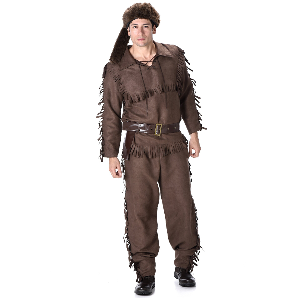 (L) Men's trapper costume