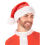 Rubies Kerstmuts met wit imitatiebont 2
