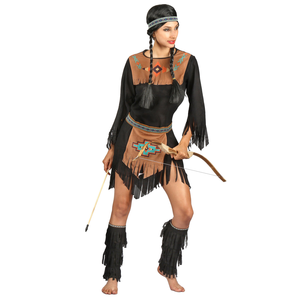 Rubies (Xs) Indian Costume For Women Black