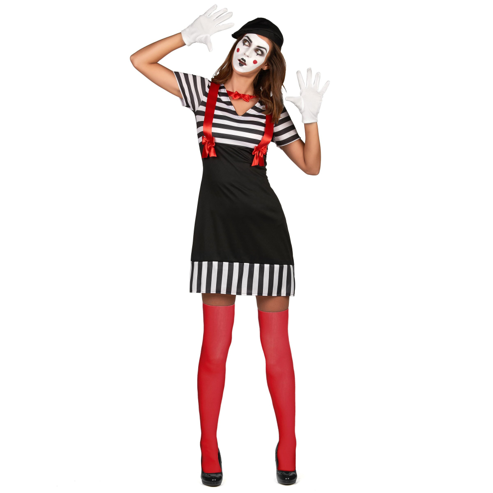 New Rubies Women's (Xl) Mime Costume