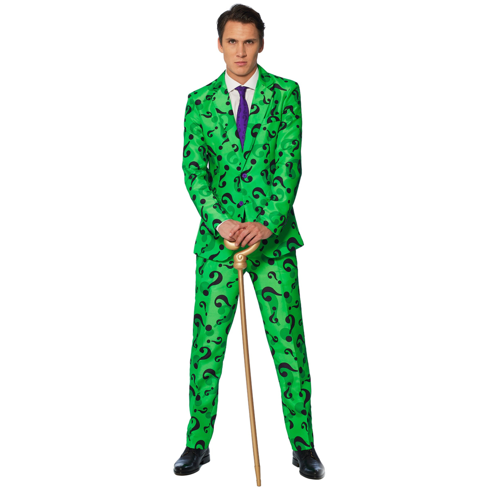 (M (EU 50)) Mr. Riddler Adult Suitmeister Costume