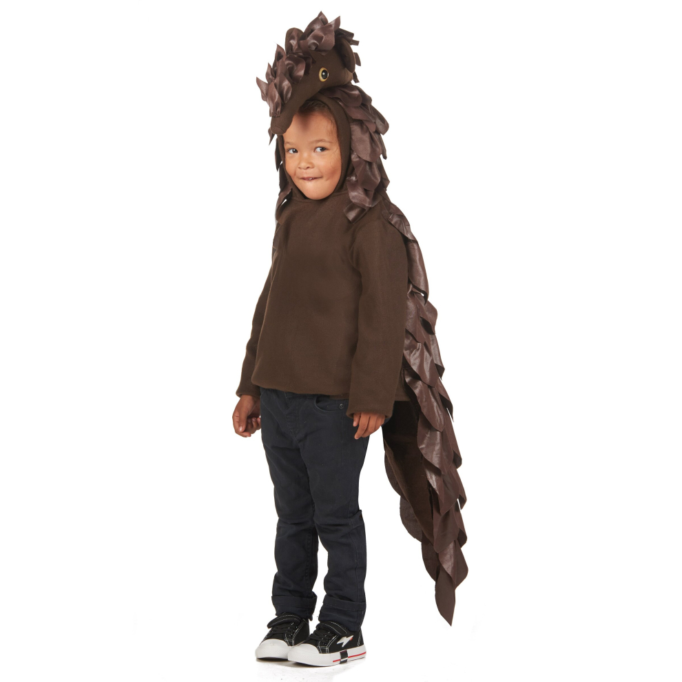 (XS 3-4 years (92-104 cm)) Children's pangolin costume