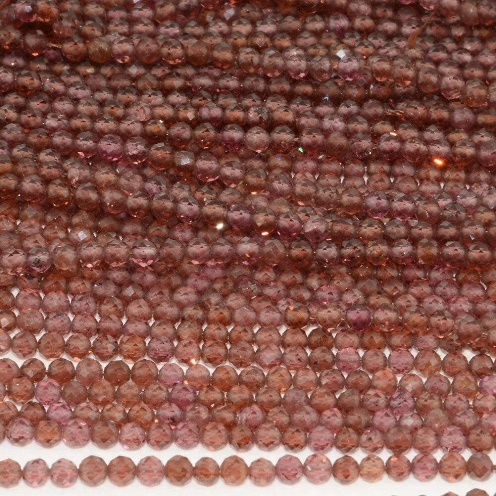 Natural Light Malaya Garnet Faceted Round Beads 3.2mm-image-OPC-PCTYFTW-NEW