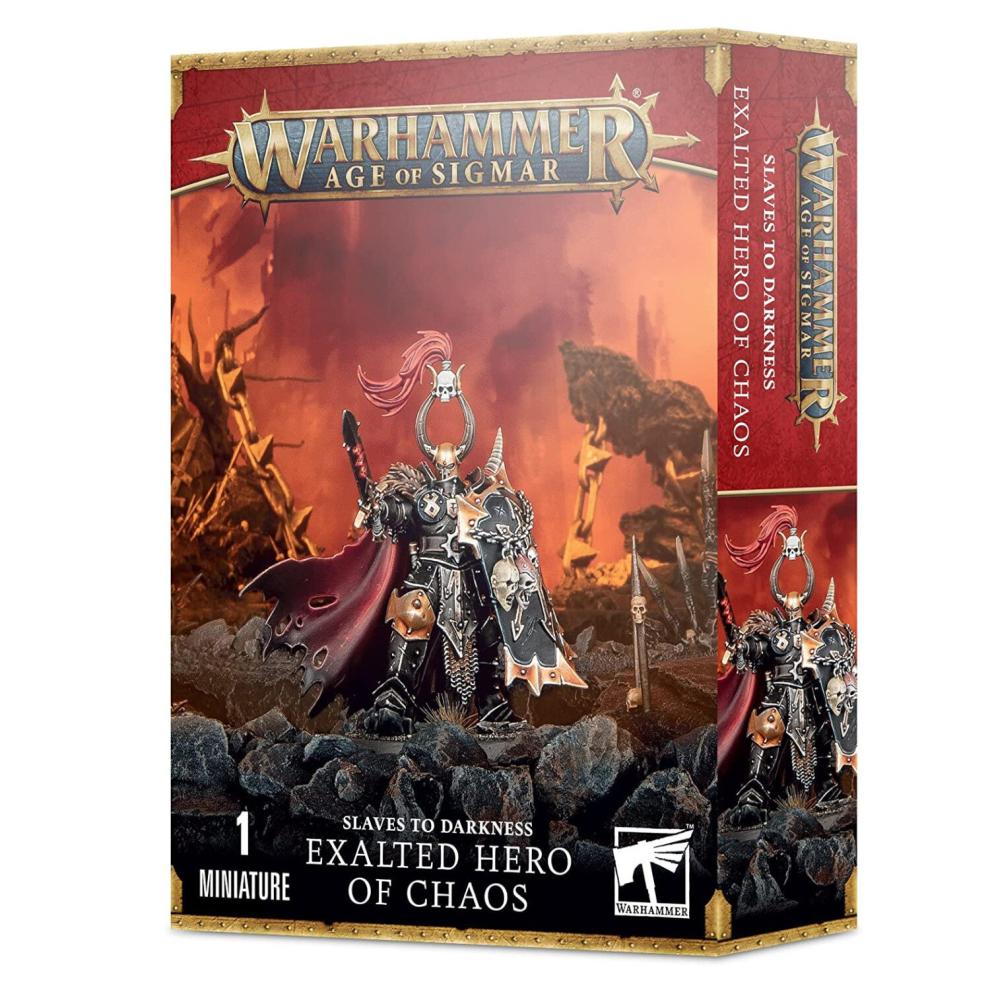 Games Workshop - Warhammer - Age Of Sigmar - Slaves To Darkness: Exalted Hero Of Chaos