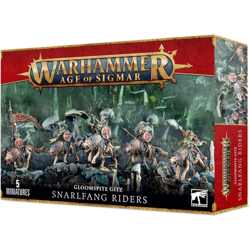 Warhammer Games Workshop Warhammer: GLOOMSPITE GITZ: Cavalieri Snarlfang