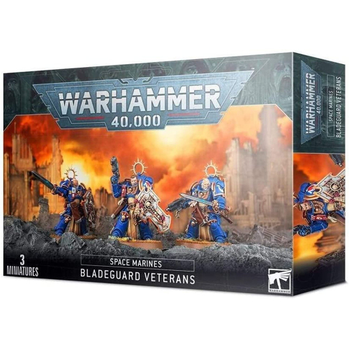 Warhammer Games Workshop - Warhammer 40,000 - Space Marines Bladeguard Veterans - Tabletop Miniatures Wargame