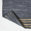 Homescapes (Grey, 60 x 90 cm) Recycled Leather Handwoven Stripe Rug 5
