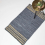 Homescapes (Grey, 60 x 90 cm) Recycled Leather Handwoven Stripe Rug 1