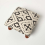 Homescapes (40 x 40 x 25 cm) Reva Black Geometric Footstool 5